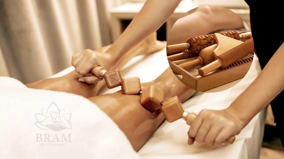 Descubre los beneficios de la Maderoterapia, un tratamiento que utiliza herramientas de ma...